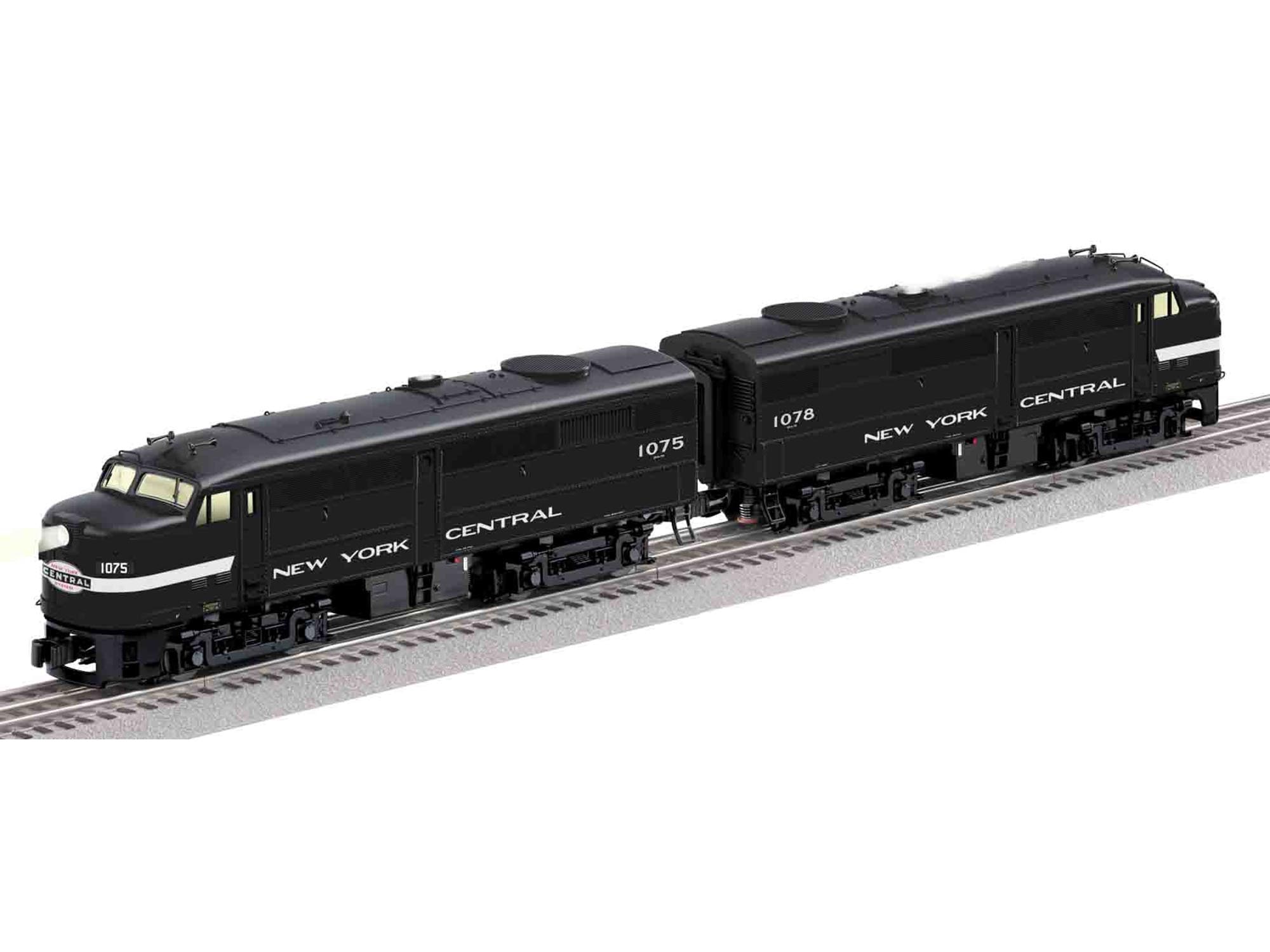 New York Central Legacy Scale Fa 2 Diesel Aa Set Pwr 1075 Non Pwr